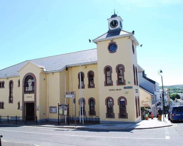 The Central Library in Letterkenny