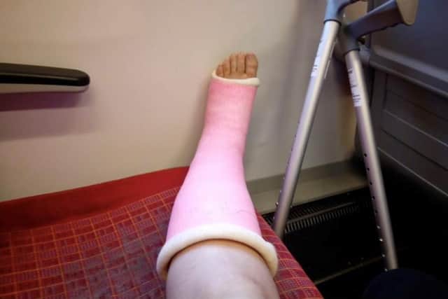 “It’s a little bit upsetting because I remember for my graduation, I tried wearing high heels with my dress,” she said.