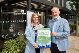 Maura O’Neill, Limerick City Tidy Towns with Richard Gavin, The Spitjack Restaurant  | PICTURE: Adrian Butler