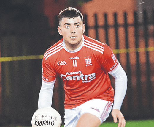 Padraic Downey on the attack for St. Nicholas. Picture by Arthur Kinahan