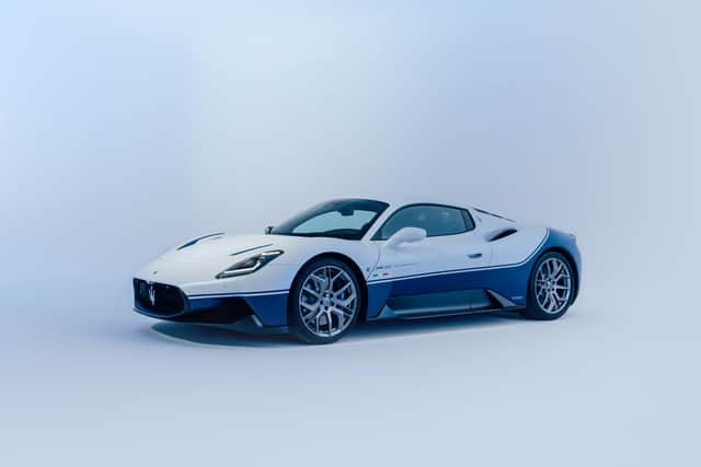 The two cars celebrate two decades since Maserati returned to racing with the MC12, having been away for 37 years, and only 20 examples of each car will be built.