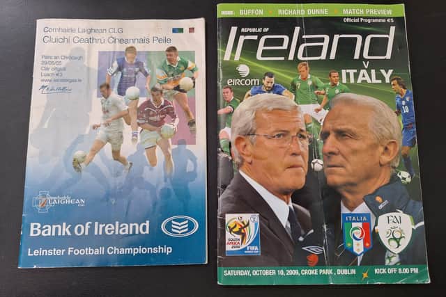 We conceded an equaliser before the end and myself and the father walked a half hour in the wrong direction when we left the stadium, but other than that, it was a great night. It's an amazing memory to pick up now and again, like you would an old photo album. I still have the match programme.