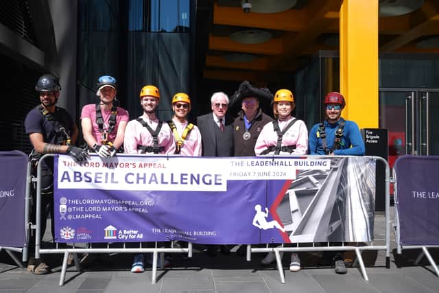 The participants of the challenge – which could include anyone over the age of 18 who was fit, healthy and keen to get involved – were guided by abseiling experts, while an instructor accompanied them on the descent.