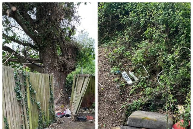She claimed a “no man’s land” strip of only a few feet left between Clonroosk Abbey and Fairgreen and it has become a dumping ground. “It is kind of the bane of our lives as it is classified as no man’s land,” she said.