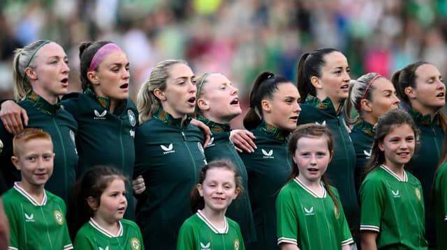Republic of Ireland side that fell to Sweden last night in the Aviva Stadium