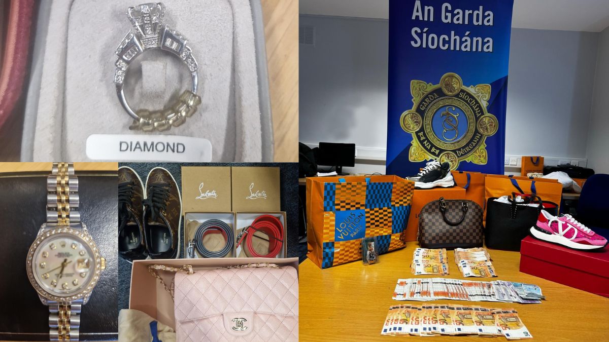 Rolex watch and diamond ring among items worth €300k seized in major ...