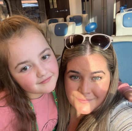 Jess Warwick-Oliver, 35, who is Lexie’s mother and also her carer, added: “It’s very difficult for Lexie to let anybody touch her because of her autism, so we did struggle a bit today, but we got through it.”