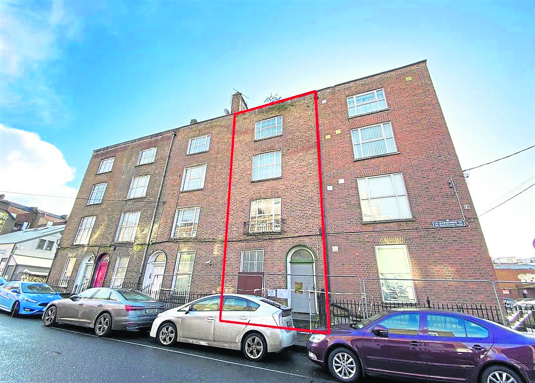 The unit at Hartstonge Street in the city centre