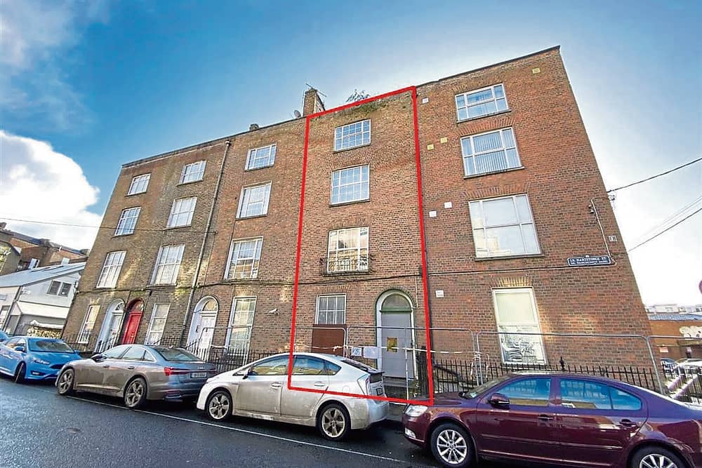 The unit at Hartstonge Street in the city centre