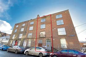 The unit at Hartstonge Street in the city centre