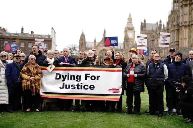 “That should be the last thing someone is thinking about when they are coming to the end of their life, especially when this isn’t their fault – they’re sick through for something that was done to them, not the the luck of the draw, this is from something that had been given to them.