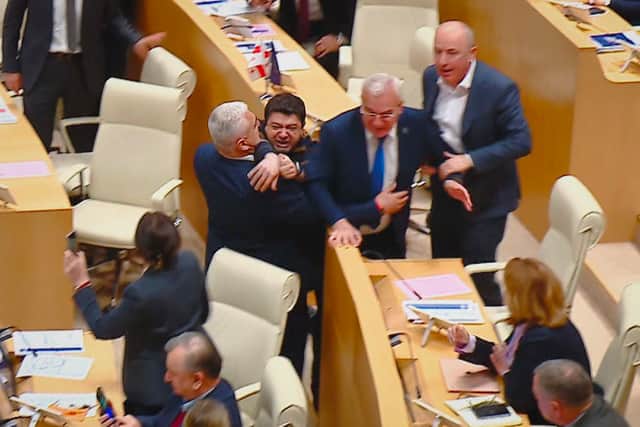 Critics see it as a threat to democratic freedoms and the country’s aspirations to join the European Union.