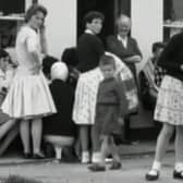 A scene from Radharc’s Irish College Ranafast, documenting the experience of young Gaeltacht visitors in the early 1960s