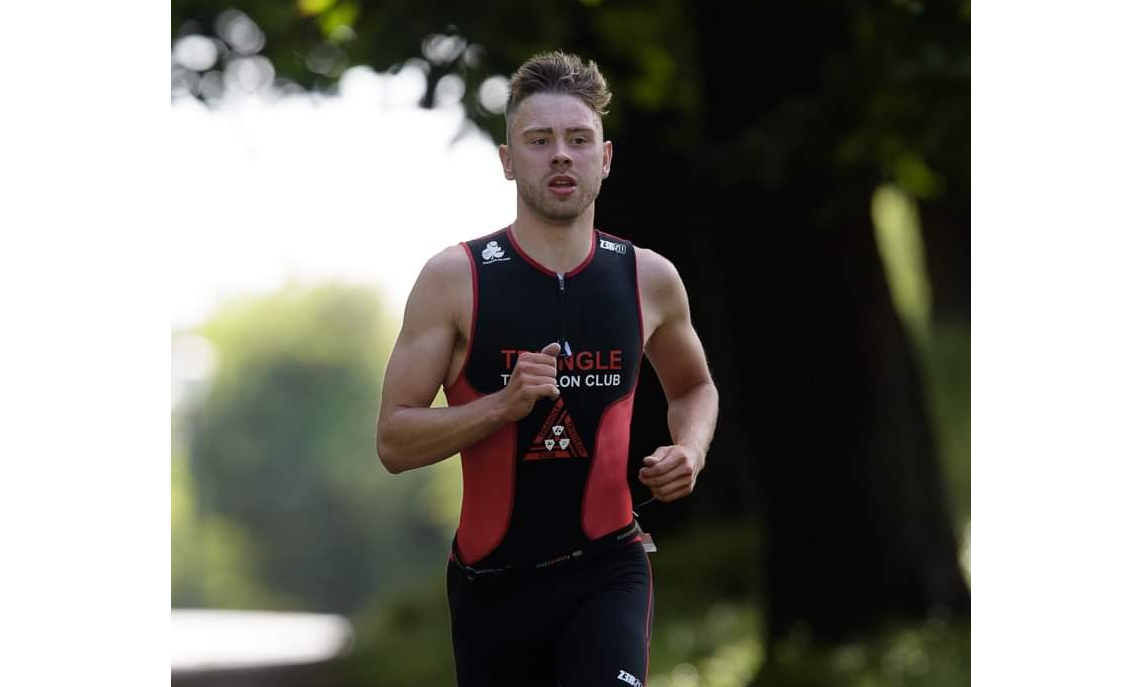 James Walton was a triathlete with a promising sports career before being diagnosed with ME.  Photo: Gordon Thomson