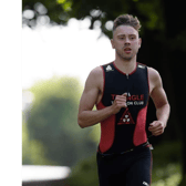 James Walton was a triathlete with a promising sports career before being diagnosed with ME.  Photo: Gordon Thomson