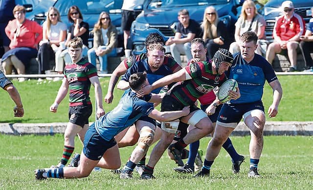 Action from the Kilfeacle v Highfield semi-final. The final against UCC proved a bridge to far for brave Kilfeacle on Sunday last.