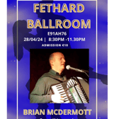 Brian McDermott will perform at the Fethard Ballroom on April 28