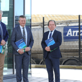 Pictured at the launch of the Arrabawn Co-op annual report were, Conor Ryan (Chief Executive Officer), Edward Carr (Chairman) an