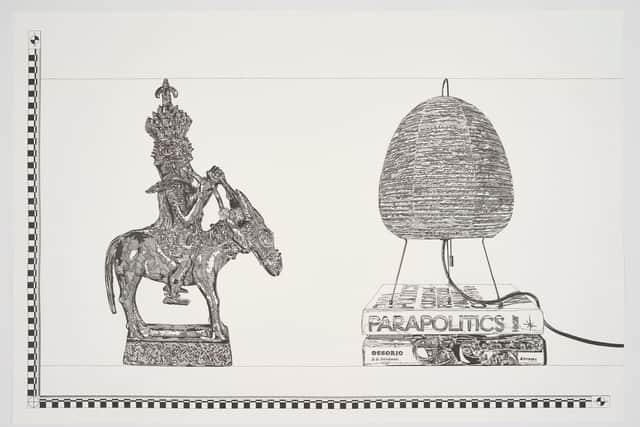 Ms Cooper also said that the human animal hybrids in the work were “combined with mythical female figures and references to Gustav Klimt’s famous Beethoven Frieze, which is permanently installed nearby”.