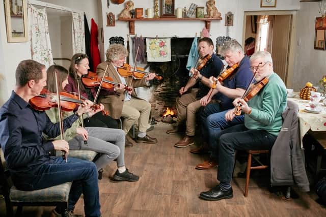 “Myself and my brother Kevin both play and now he has a music school based in south west Donegal, running classes from Donegal town to Dunkineely and over to Killybegs.