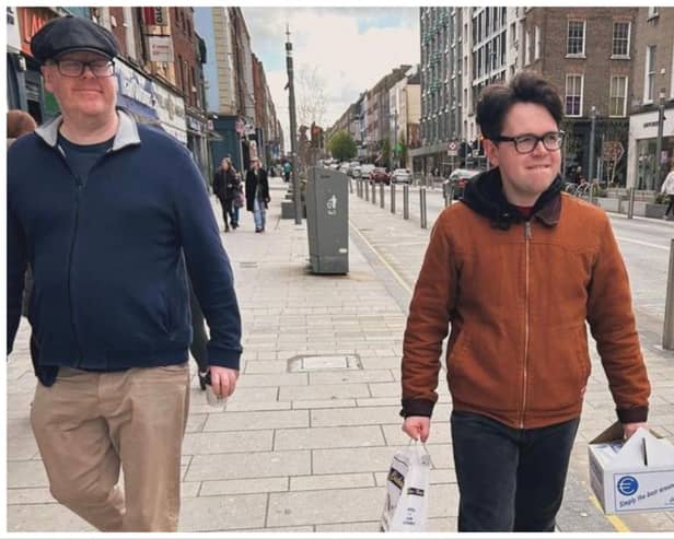PICTURE: Frankie Boyle visits Limerick's famous Chicken Hut while touring the country | PICTURE: Instagram/Frankie_Boyle