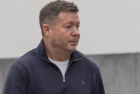 Alan James McDaid at Letterkenny District Court. (North West Newspix)