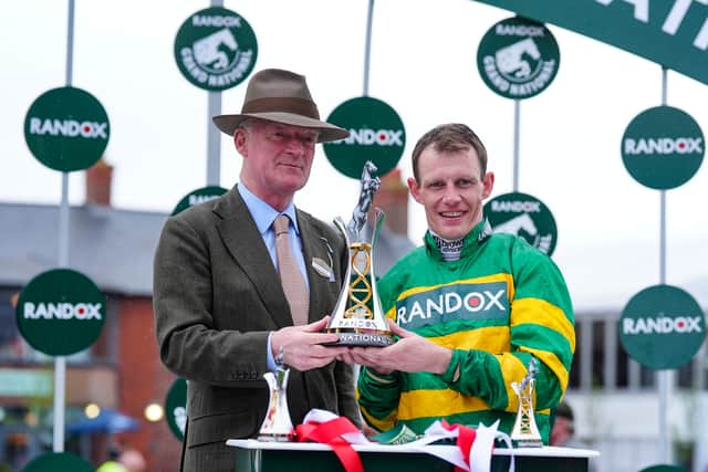 “To win an Irish National and an English National is impressive.
