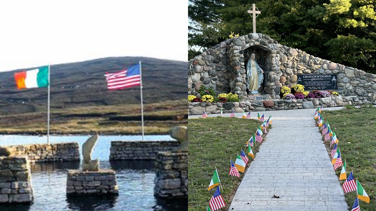 Arranmore and Beaver Island consider themselves sister islands, the monument in Michigan is dedicated to Arranmore, and the Arranmore monument is dedicated to Michigan