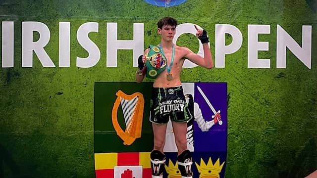 Liam Grant with his All-Ireland title