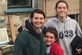 Una, Ciara and Saoirse Bowden who lost their lives in Tuesday's crash in County Mayo.