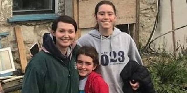 Una, Ciara and Saoirse Bowden who lost their lives in Tuesday's crash in County Mayo.
