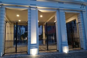 The new entrance to Naas Shopping Centre
