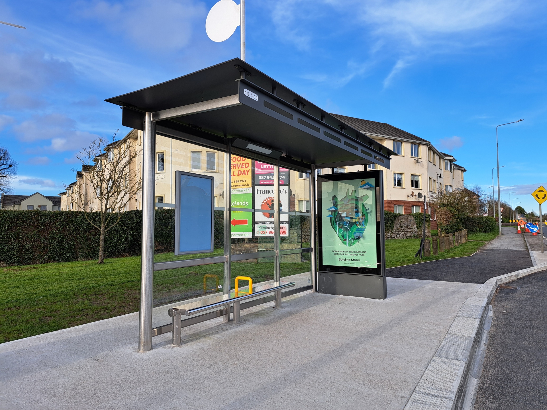 Traffic delays ahead as four Laois towns get new bus stops