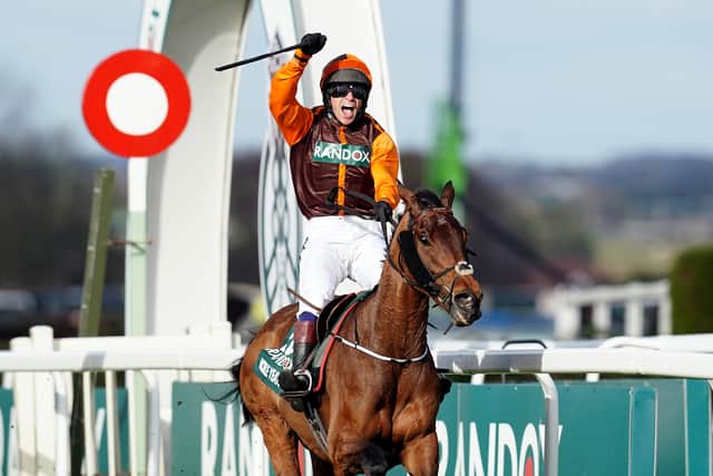 And although the cheque had already been cashed and the colours of Robert Waley-Cohen donned by the time his new owner’s son Sam was rounding the elbow, the first seven-year-old Grand National winner in 82 years had all the hallmarks of the Byrne/Mullins thinktank.