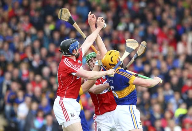 Tipp and Cork went at it again this evening in the All-Ireland u-21 hurling final