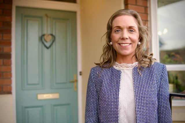 Homeowner Tríona, who will feature in this Tuesday's episode of Home of the Year lives in a three-bedroom duplex townhouse in Co. Kildare. 