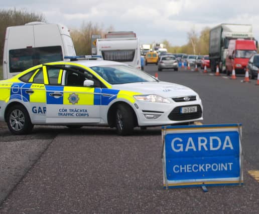Garda checkpoint (File Photo)