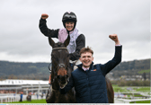 Racheal Blackmore aboard Slade Steel at Cheltenham day one, Photo: Sportsfile