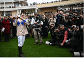 Racheal Blackmore after her victory on Captain Guinness on day two of Cheltenham, Photo: Sportsfile