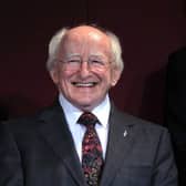 President Michael D Higgins