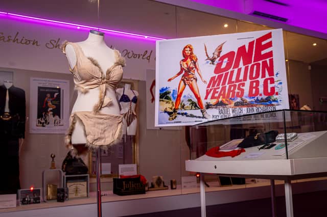 The exhibition features property which was once owned and worn by Welch, and it will run until April 1. Entry to the Museum Of Style Icons is free of charge. Photograph by Conor Healy.