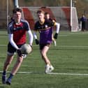 Action from the Danske Bank Treanor Cup semi-final.