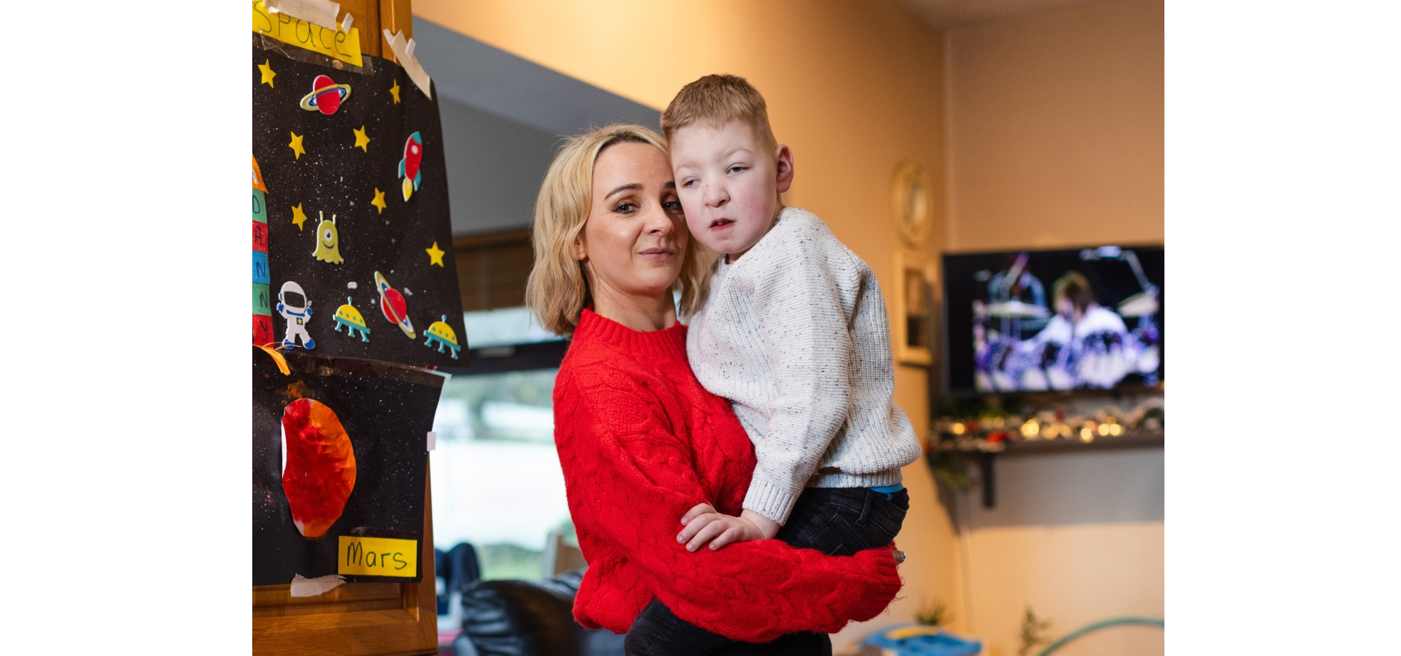 Carol and Danny Molloy: Danny is one of those featured in the I Am Number 17 campaign highlighting rare medical conditions