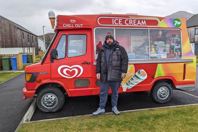 He said: “Me and my wife had to get a taxi from the island back across to the mainland to get milk and it was £22 for that milk.