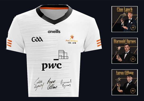Unique, limited edition, framed and signed three-in-a-row commemorative jersey
