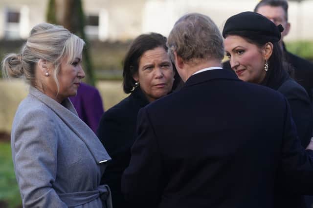 He is survived by his wife Finola, children Matthew, Juliana, Emily and Mary-Elizabeth, his grandchildren and his younger brother, former government minister Richard Bruton, who read a prayer of the faithful during the funeral.