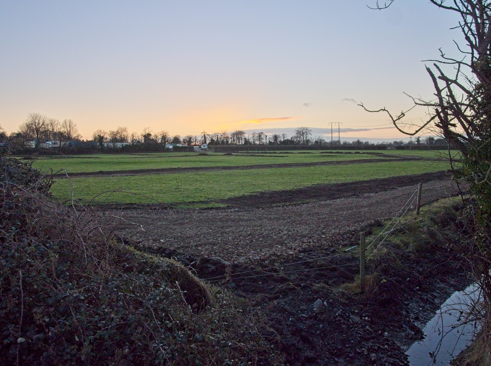 The site on the outskirts of  Naas