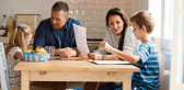 Talk through the process of solving some of your own problems aloud can be helpful to children