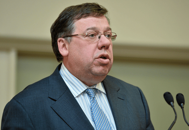 Brian Cowen announced as Grand Marshall of Tullamore St Patrick's Day parade PIC: Sportsfile