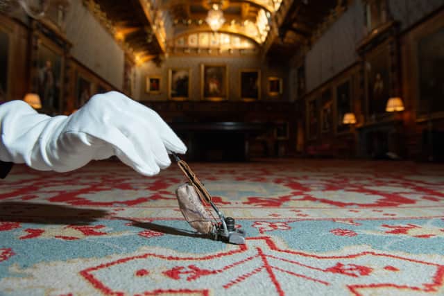 More than 1,500 of the leading artists, craftspeople and manufacturers of the early 20th century including Faberge and Cartier worked on a three-year project to create the beautifully furnished rooms.